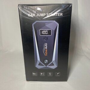 YaberAuto YA50 Car Jump Starter 5000A Peak 12V 21800mAh Jump Cables New Open Box